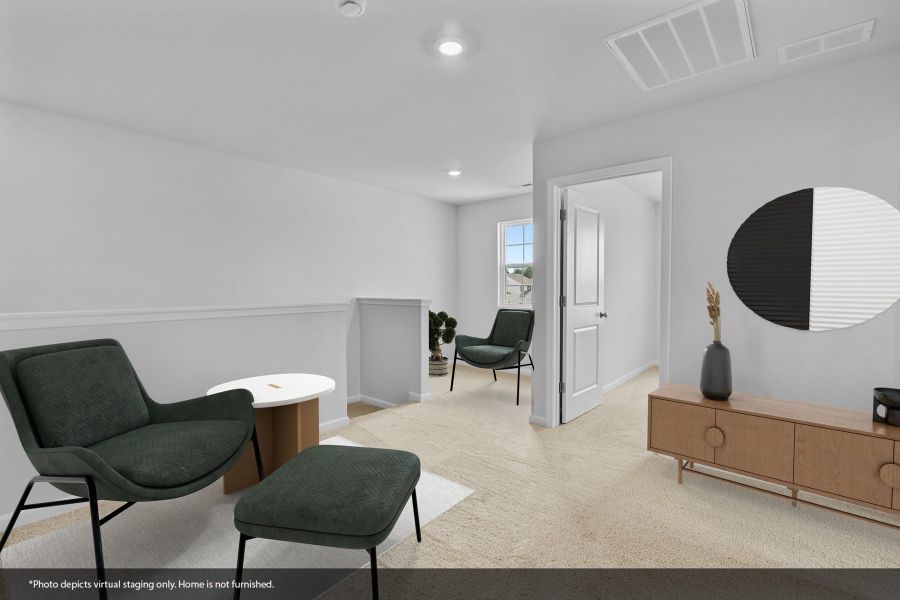 Furnished interior view inside a new home in Bell West, Kernersville (Image 9).