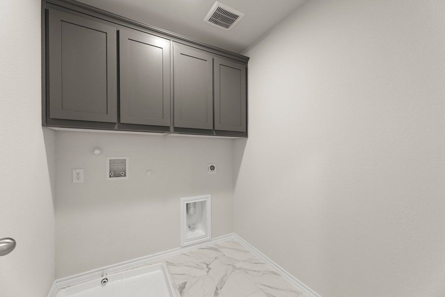 Front exterior of a new home in Sanger Circle, Sanger, TX, highlighting curb appeal (Image 24).