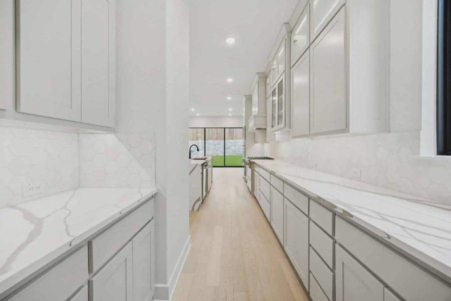 Representative furnished interior of a home built from the Danville by Chesmar Homes in Canyon Falls, Argyle (Image 7).