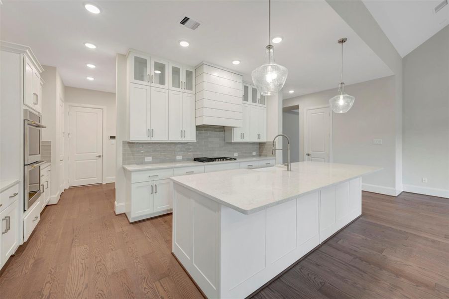 Furnished interior view inside a new home in The Woodlands Hills 70’, Willis (Image 6).