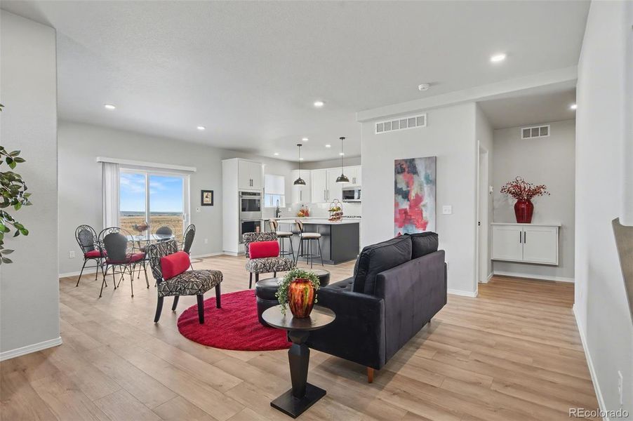 Furnished interior view inside a new home in , Peyton (Image 6). Furnished interior view inside a new home in , Peyton (Image 6).