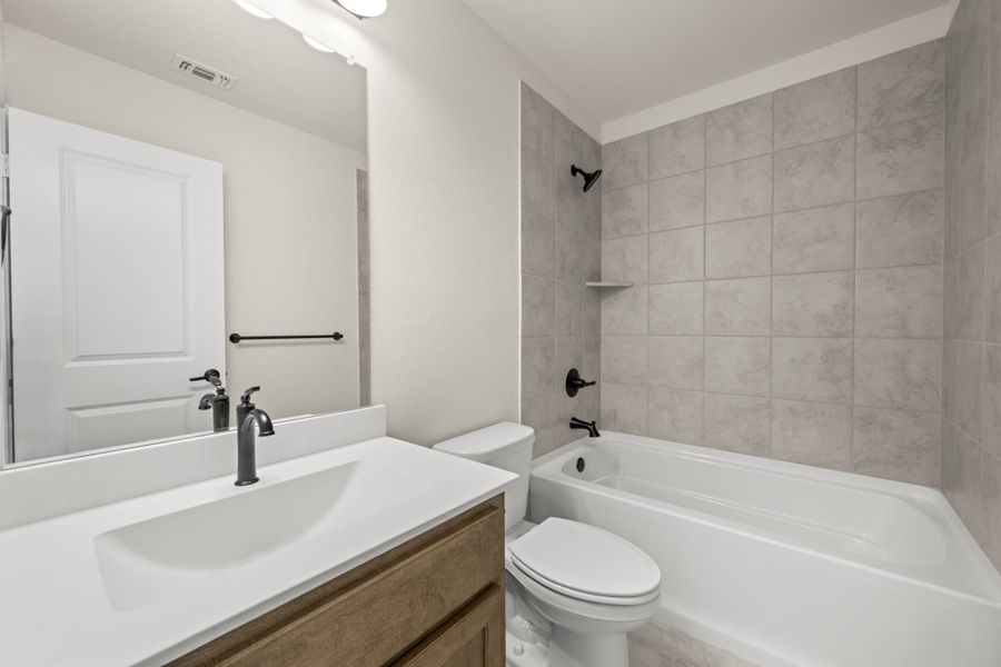 Furnished interior view inside a new home in Mockingbird Hills, Joshua (Image 7).