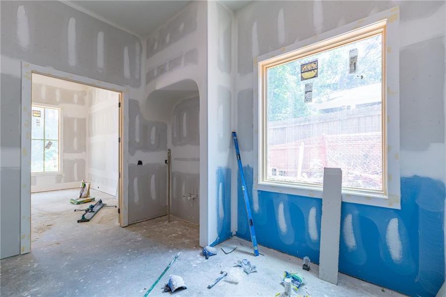 In-progress construction of a new home in , Alpharetta, GA (Image 24). In-progress construction of a new home in , Alpharetta, GA (Image 24).