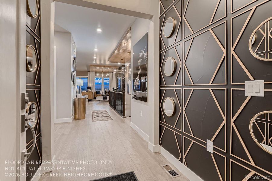 Furnished interior view inside a new home in , Broomfield (Image 17).