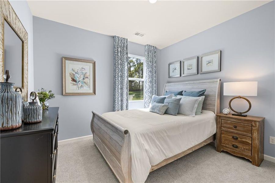 Furnished interior view inside a new home in Kingston Ranch at Lake Oconee, Buckhead (Image 15).
