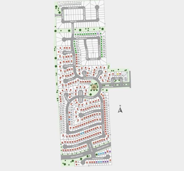 Raburn Reserve Site Map