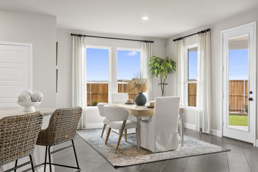 Furnished interior view inside a new home in The Preserve Estates, Justin (Image 6). Furnished interior view inside a new home in The Preserve Estates, Justin (Image 6).