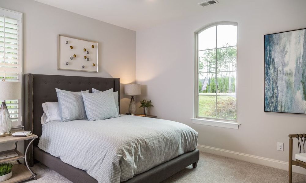 Representative furnished interior of a home built from the Santa Fe Ranch by Classica Homes in McLean - South Shore, Clover (Image 23). Representative furnished interior of a home built from the Santa Fe Ranch by Classica Homes in McLean - South Shore, Clover (Image 23).