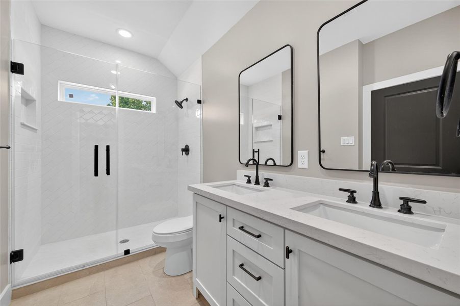 Furnished interior view inside a new home in , Houston (Image 8).