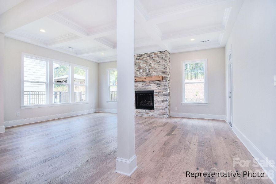 Spacious, unfurnished interior of a new home in , Cornelius (Image 27).
