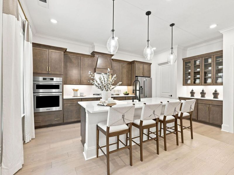 Furnished interior view inside a new home in Rockport, Wake Forest (Image 18).