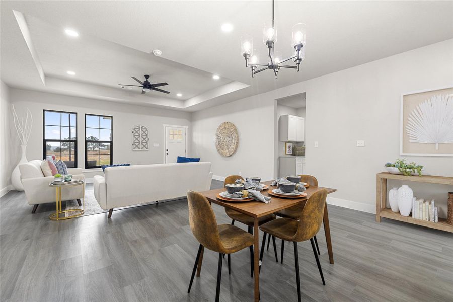 Please note: Photos shown are not of the actual homes but are of the same floorplan. Finishes and features may vary.