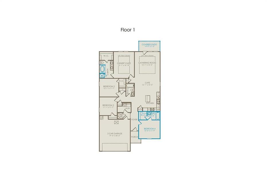 The Eastgate Floor Plan