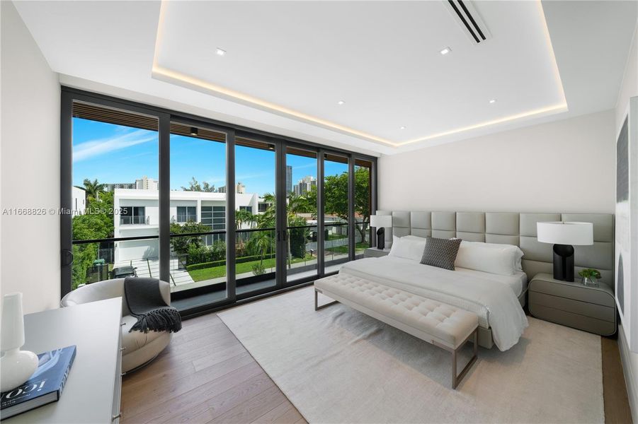 Furnished interior view inside a new home in , Sunny Isles Beach (Image 38).