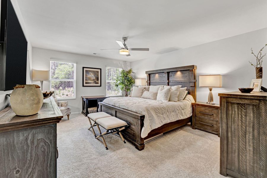 Furnished interior view inside a new home in , Hardeeville (Image 11).