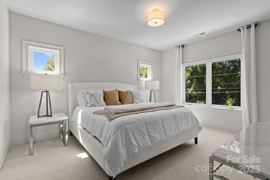 Furnished interior view inside a new home in , Charlotte (Image 3). Furnished interior view inside a new home in , Charlotte (Image 3).