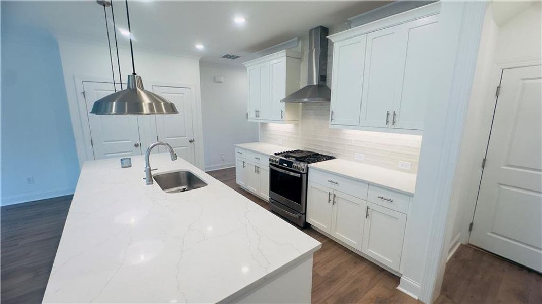 Furnished interior view inside a new home in , Cumming (Image 11). Furnished interior view inside a new home in , Cumming (Image 11).