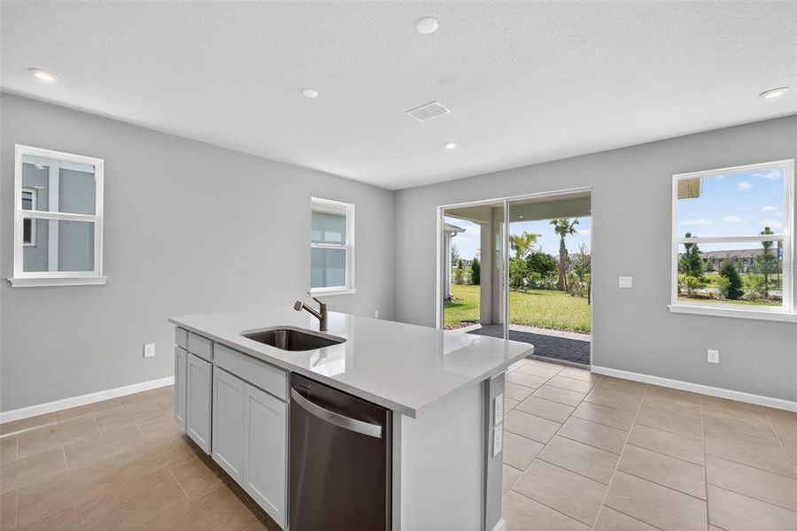 Furnished interior view inside a new home in Crosswind Ranch, Parrish (Image 12).