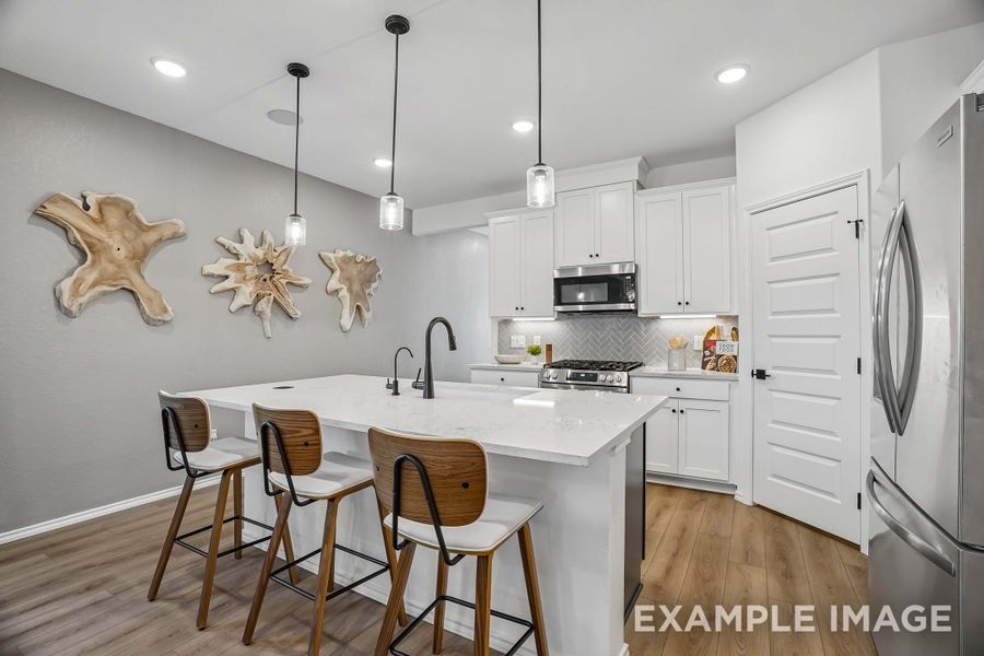 Representative furnished interior of a home built from the The Pinecrest A by Davidson Homes LLC in Fairway Crossing, Converse (Image 12).