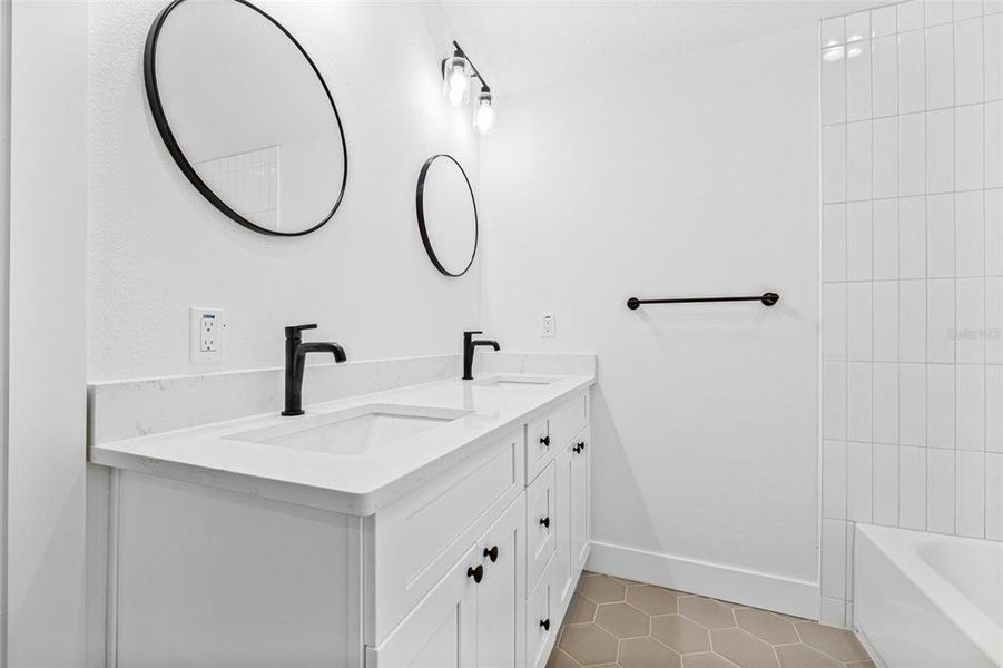 Furnished interior view inside a new home in , Tampa (Image 33).