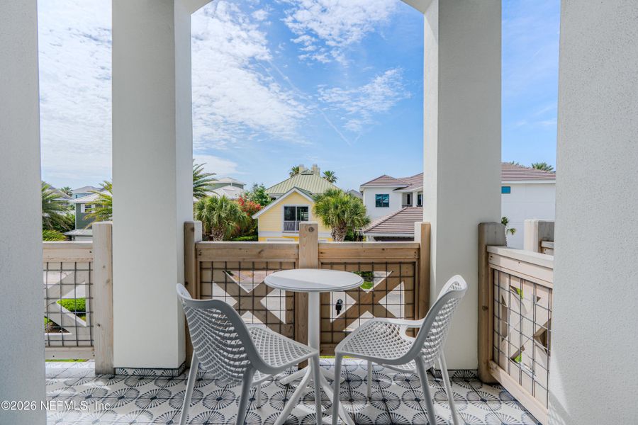 Exterior details and patio area of a home in , Palm Coast (Image 47).