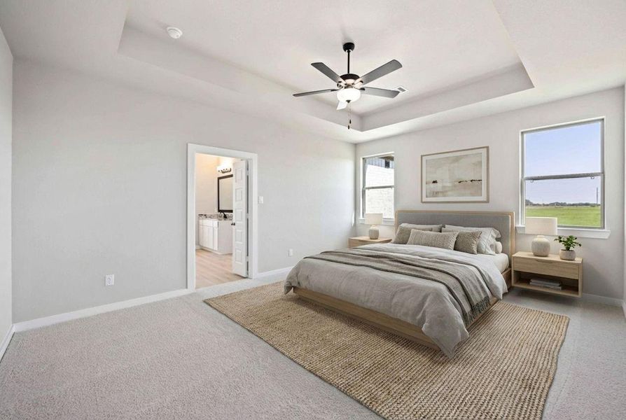 Virtually Staged Photo.