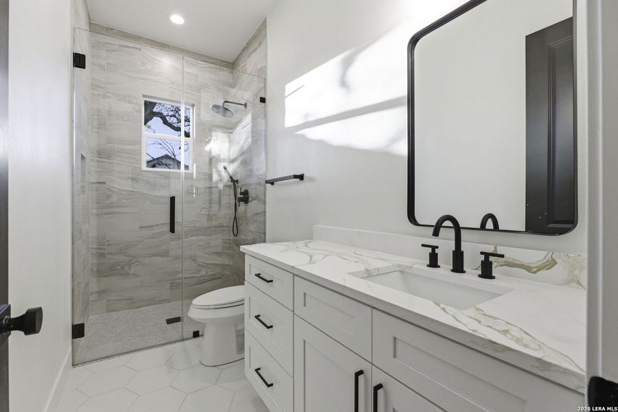 Furnished interior view inside a new home in , Bulverde (Image 33).