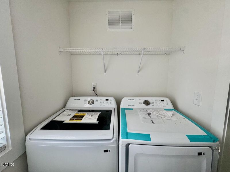 Included Washer + Dryer