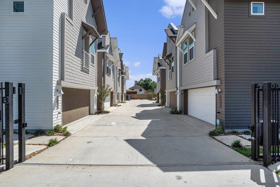 Gated Community of Homes Gated Community of Homes