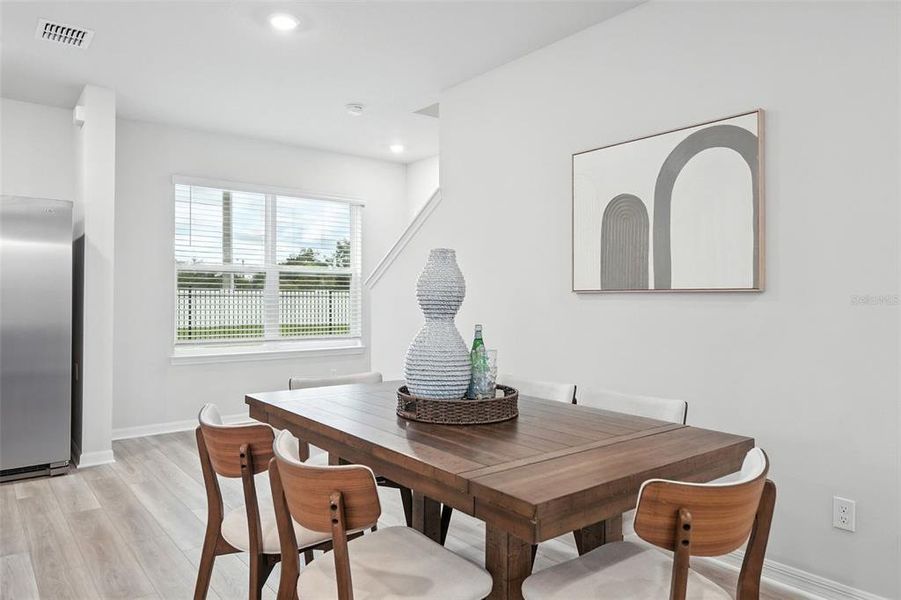 Furnished interior view inside a new home in Amelia Groves, St. Cloud (Image 9).