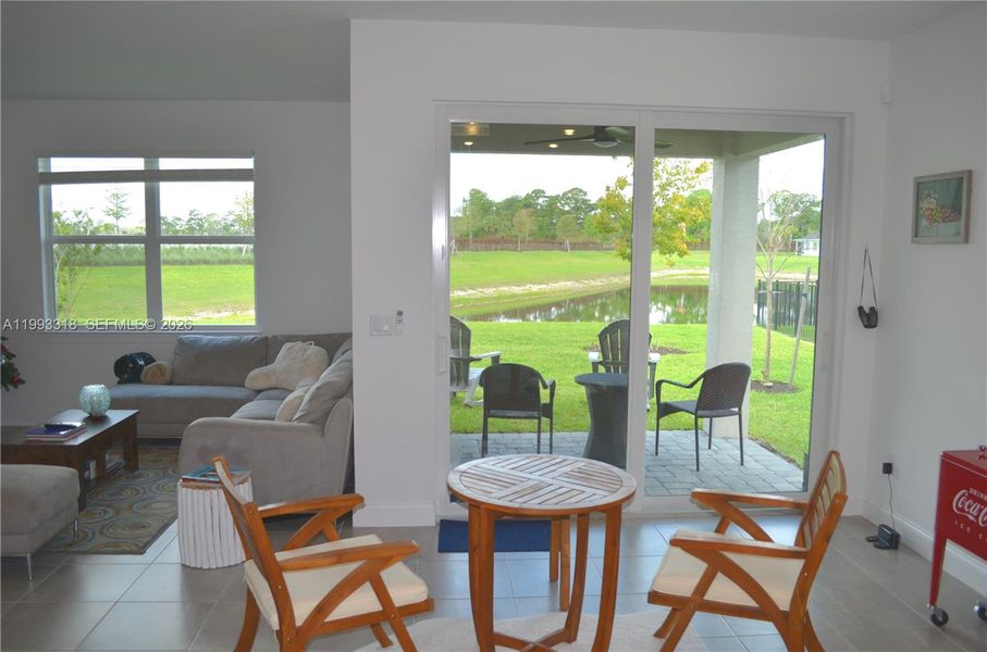 Furnished interior view inside a new home in , Port St. Lucie (Image 9).