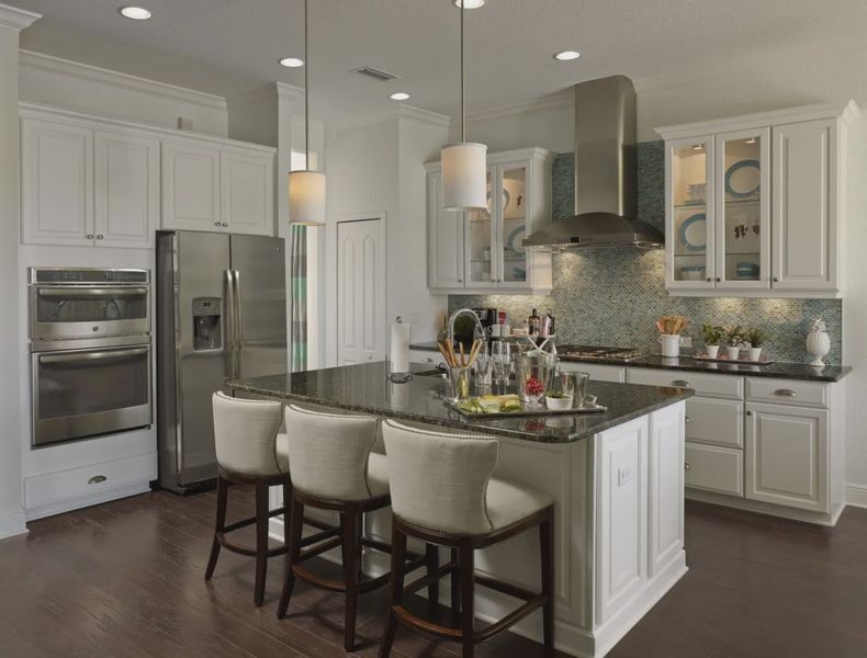 Furnished interior view inside a new home in Boca Royale Golf and Country Club at Wellen Park, Englewood (Image 12). Furnished interior view inside a new home in Boca Royale Golf and Country Club at Wellen Park, Englewood (Image 12).