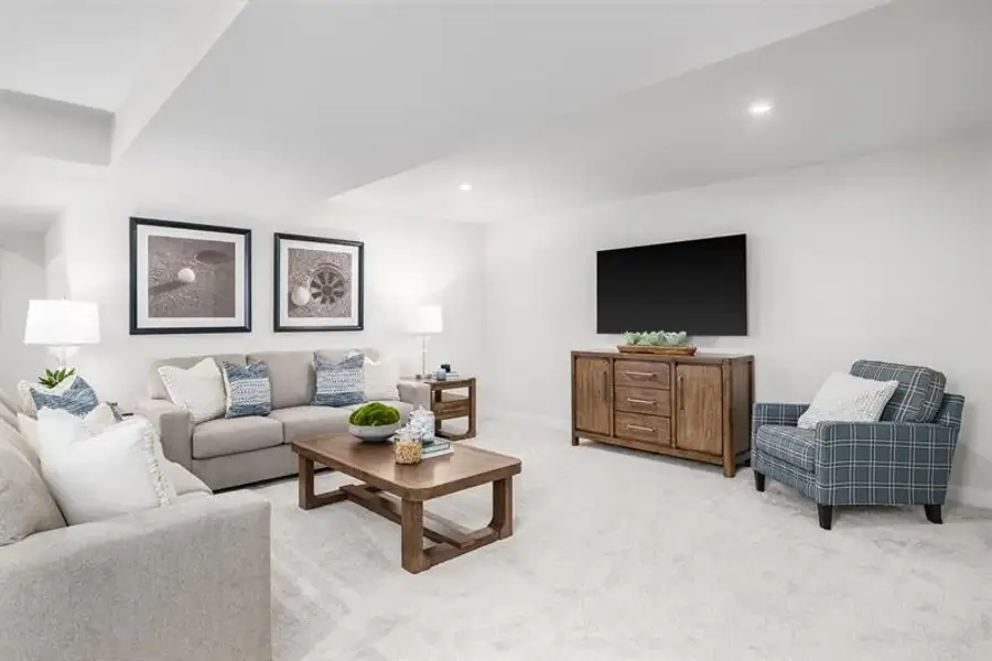 Furnished interior view inside a new home in Newberry 55+ Villas, McDonough (Image 27).