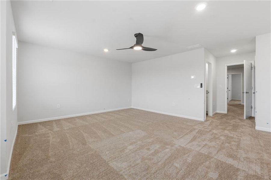 Spacious, unfurnished interior of a new home in Moss Creek, Hogansville (Image 22).