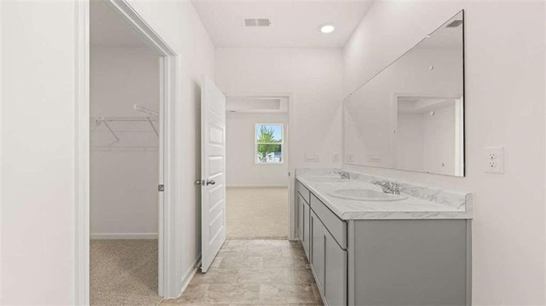 Furnished interior view inside a new home in Champion's Run, Lithonia (Image 5).