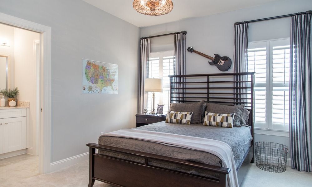 Representative furnished interior of a home built from the Newport II by Classica Homes in McLean - Hunts Point, Belmont (Image 32).