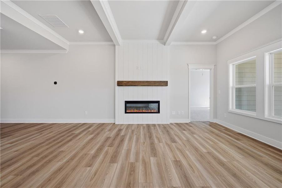 Spacious, unfurnished interior of a new home in Garland Meadows, Cartersville (Image 24).