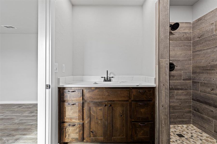 Furnished interior view inside a new home in , Winnsboro (Image 8).