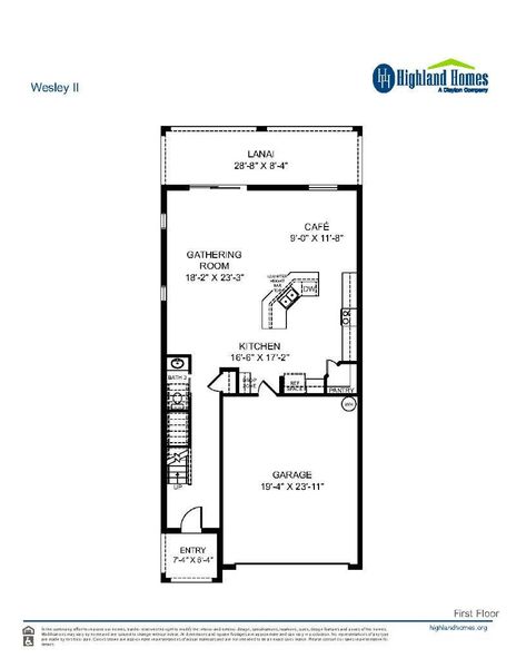 Wesley II - First Floor Wesley II - First Floor