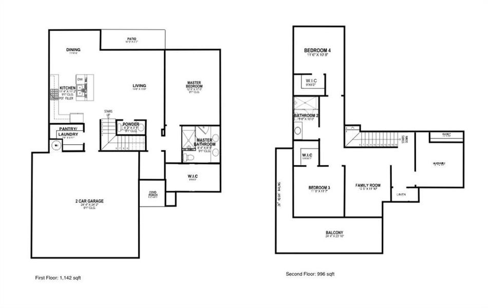 2D floor plan layout of this home in , Glenn Heights, TX (Image 5).