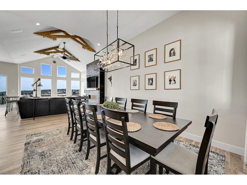 Furnished interior view inside a new home in , Loveland (Image 19).