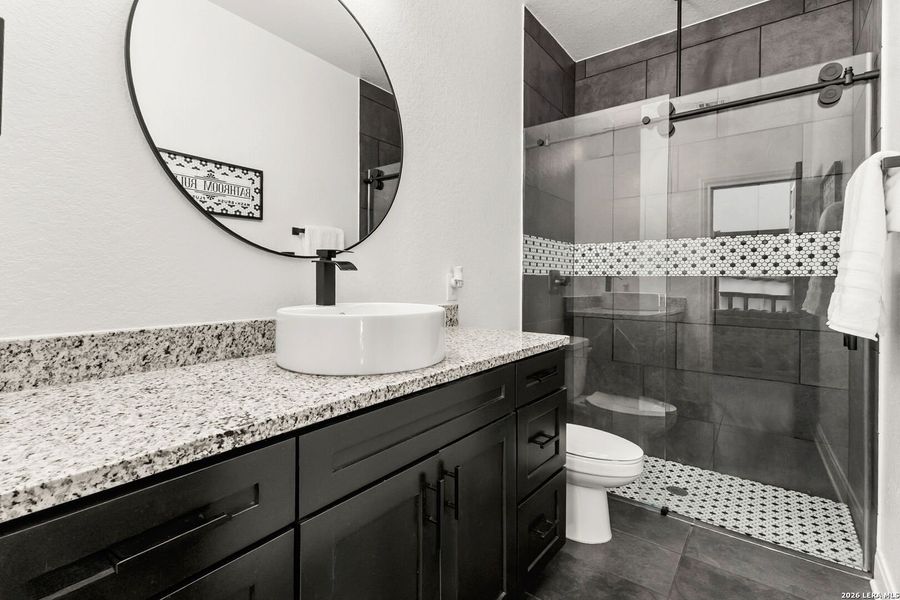 Furnished interior view inside a new home in , Elmendorf (Image 13).