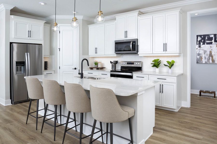 Representative furnished interior of a home built from the Topsail by Mattamy Homes in Wellen Park, Venice (Image 5).