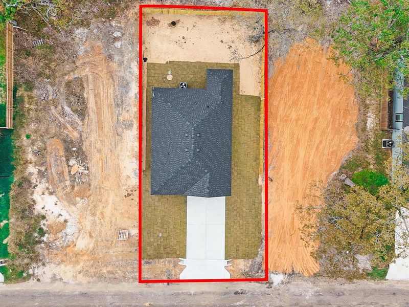 View of property location featuring property parcel outlined