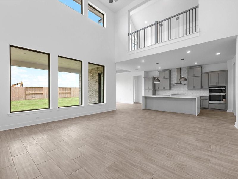 Spacious, unfurnished interior of a new home in Meridiana - 60', Manvel (Image 15). Spacious, unfurnished interior of a new home in Meridiana - 60', Manvel (Image 15).