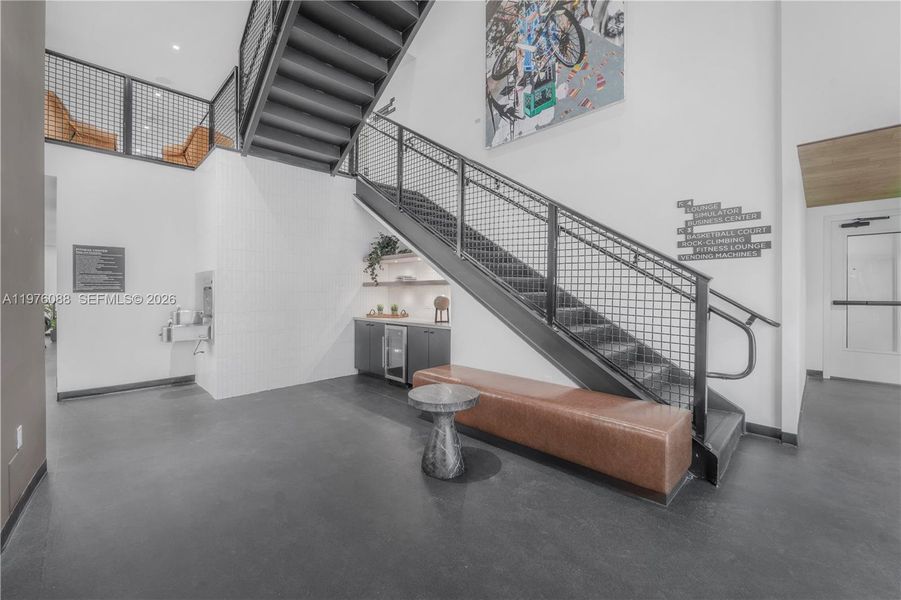 Furnished interior view inside a new home in , Miami (Image 14).