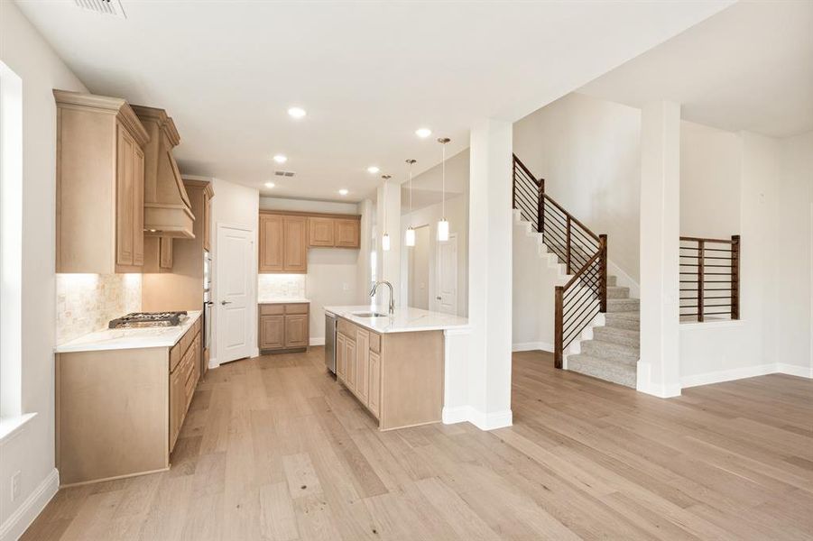 Furnished interior view inside a new home in Country Lakes Classic 60, Argyle (Image 14).