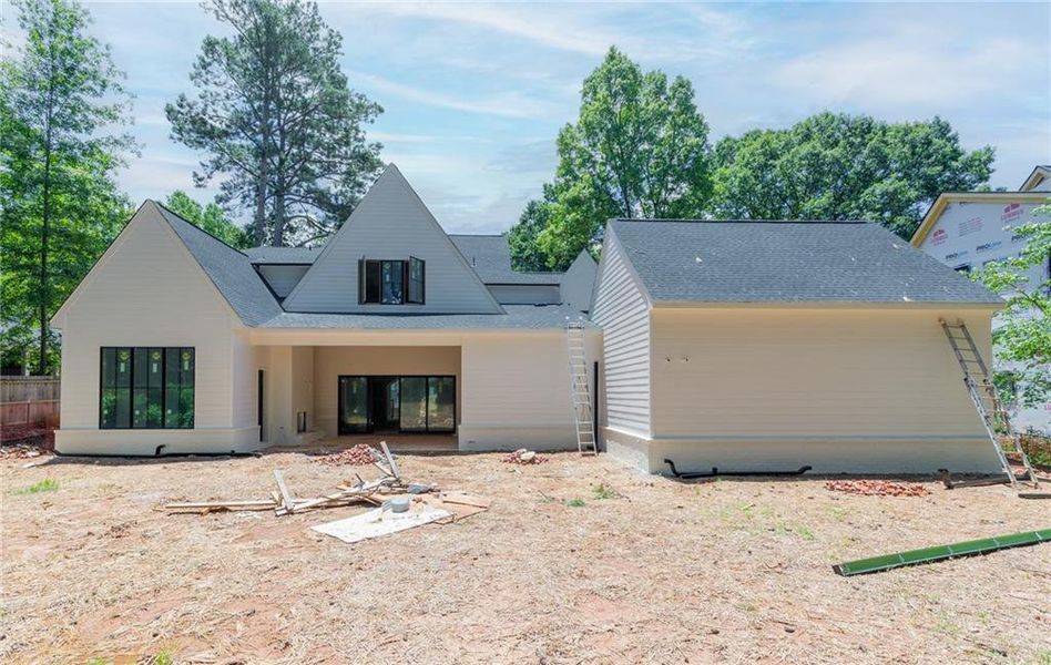 In-progress construction of a new home in , Alpharetta, GA (Image 15). In-progress construction of a new home in , Alpharetta, GA (Image 15).