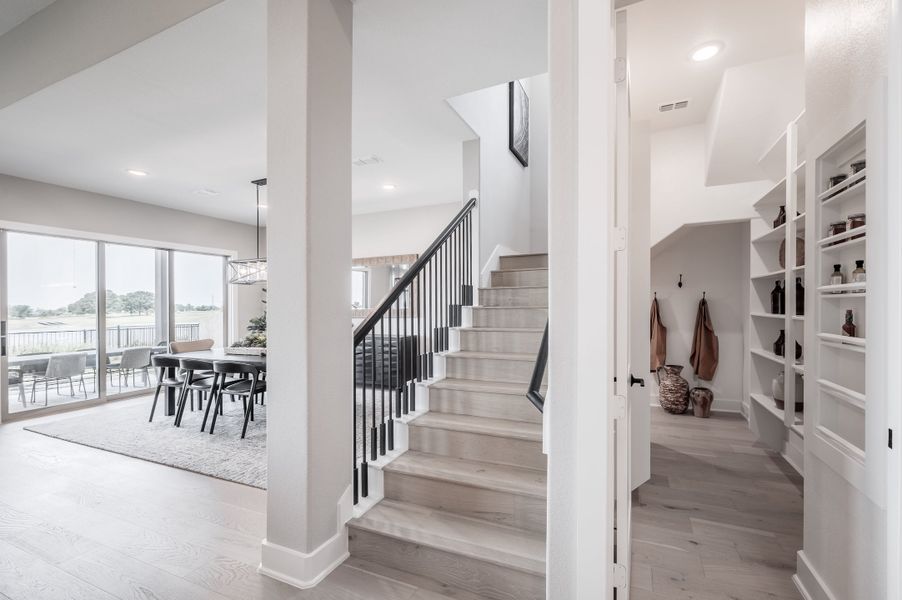 Representative furnished interior of a home built from the Fulbright by Tri Pointe Homes in Pecan Ridge, Fulshear (Image 7). Representative furnished interior of a home built from the Fulbright by Tri Pointe Homes in Pecan Ridge, Fulshear (Image 7).