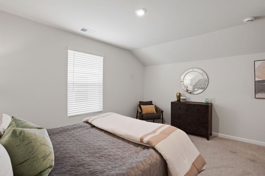 Furnished interior view inside a new home in Waxhaw Landing, Monroe (Image 30).